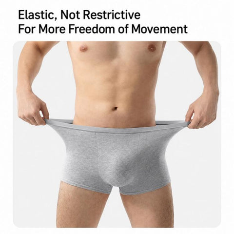5 PCS/Pack Men Disposable Boxer Briefs Sterilized Single-Use Underwears, L, XL, XXL, XXXL, XXXXL