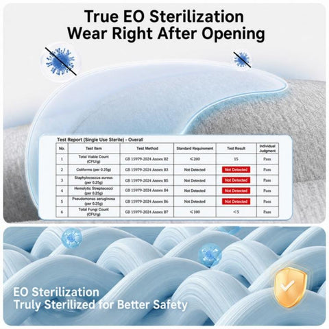 5 PCS/Pack Men Disposable Boxer Briefs Sterilized Single-Use Underwears, L, XL, XXL, XXXL, XXXXL