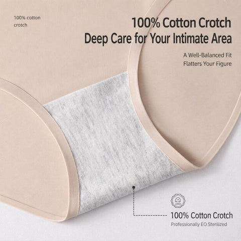 3 PCS/Pack Women Disposable Seamless Ice Silk Underwears Travel Single-Use Briefs, M, L, XL