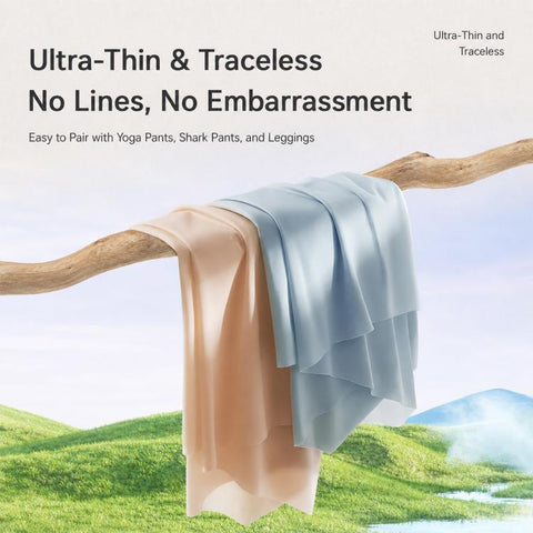 3 PCS/Pack Women Disposable Seamless Ice Silk Underwears Travel Single-Use Briefs, M, L, XL