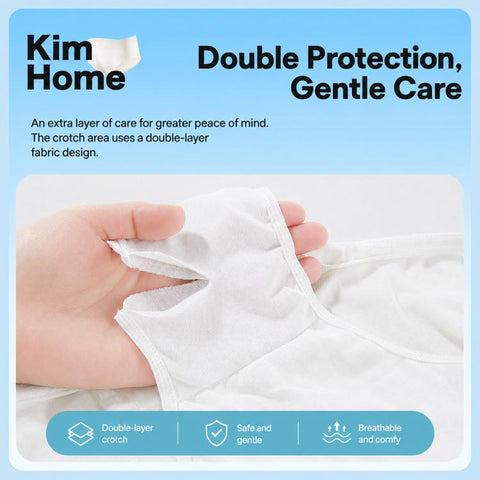 5 PCS/Pack Disposable Underwears Portable Sterilized Individually Wrapped Briefs, M, L, XL, XXL, XXXL, XXXXL