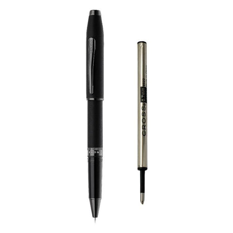 0.7mm Rollerball Pen Metal Screw Cap Pen Barrel Ballpoint Pen