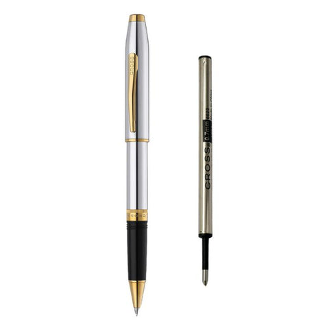 0.7mm Rollerball Pen Metal Screw Cap Pen Barrel Ballpoint Pen
