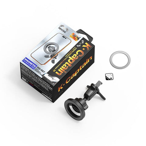 WK WP-S67 K-Captain LumiGo Magnetic Car Air Vent Phone Mount, WP-S67