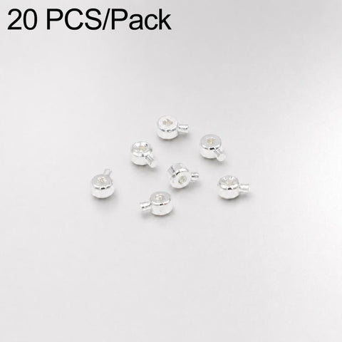 20 PCS/Pack Gold-Filled Copper Spacer Beads End Connectors for DIY Jewelry, Deluxe 2.5mm Hole 1mm, Deluxe 3.2mm Hole 1.2mm, Regular 3.2mm Hole 1.2mm