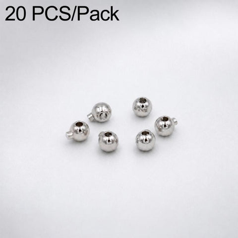 20 PCS/Pack Gold-Filled Copper Spacer Beads End Connectors for DIY Jewelry, Deluxe 2.5mm Hole 1mm, Deluxe 3.2mm Hole 1.2mm, Regular 3.2mm Hole 1.2mm