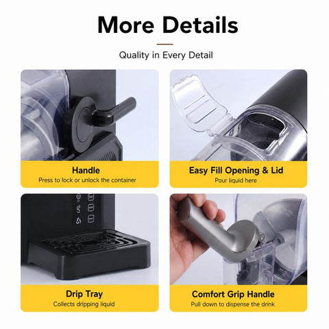 Multifunctional Household Smart Temperature Control Snow Melting Machine Smoothie Machine, US Plug, EU Plug