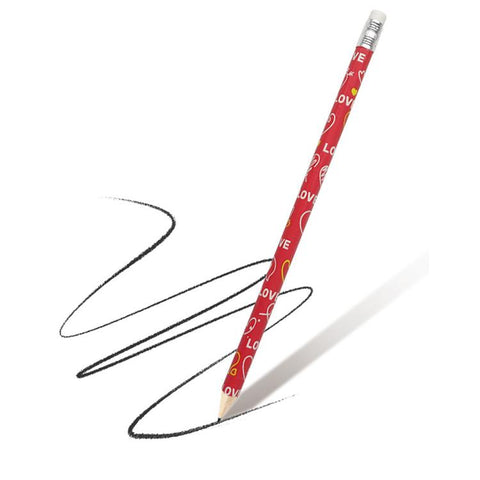 12 PCS/Pack Holiday Themed Writing Pencil with Eraser