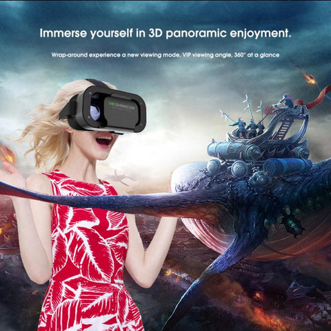 VR SHINECON G05NA VR Glasses for 4.7-6.2 inch Phone, G05NA Host, G05NA+052, G05NA+B01, G05NA+B03, G05NA+Y1 Black