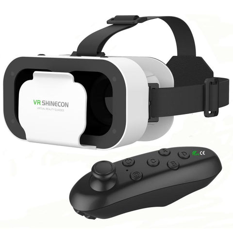 VR SHINECON G05A VR Glasses for 4.7-6.5 inch Phone, G05A Host, G05A+B03, G05A+Y1 White, G05A+Y1 Black