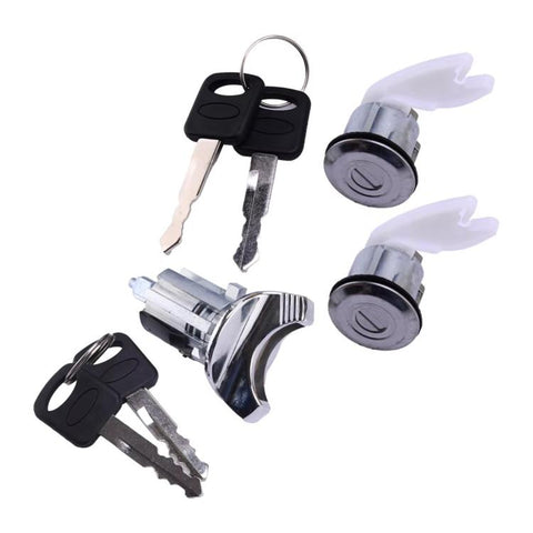 For Ford Car Ignition Switch & Door Lock Set F2UZ1522050A, F3TZ7822050B