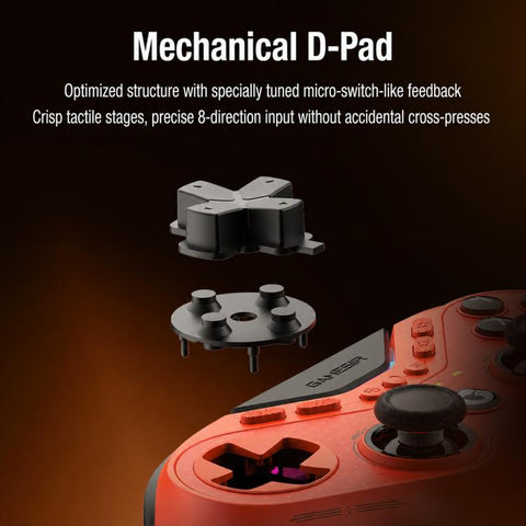 GameSir T3 CE Tarantula 8K Wired Game Controller for Switch, PC, Android, Steam, T3 CE