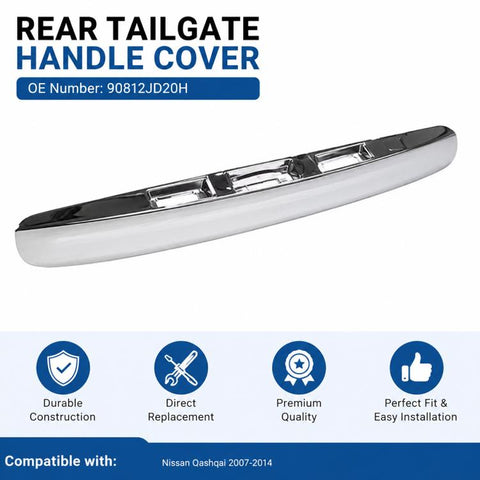 Car Rear Door Handle for Nissan Qashqai J10 2007-2014 90812JD20H