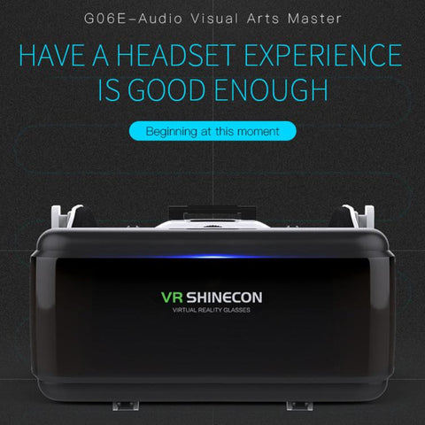 VR SHINECON G06 Pupillary Distance Adjustable VR Glasses for 4.7-6.1 inch Phone, G06 Host, G06+052, G06+B01, G06+B03, G06+Y1 Black