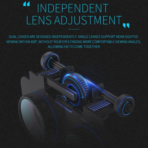 VR SHINECON G06 Pupillary Distance Adjustable VR Glasses for 4.7-6.1 inch Phone, G06 Host, G06+052, G06+B01, G06+B03, G06+Y1 Black