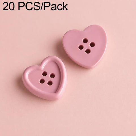 20 PCS/Set Colorful Resin Buttons for DIY Bracelets Accessories