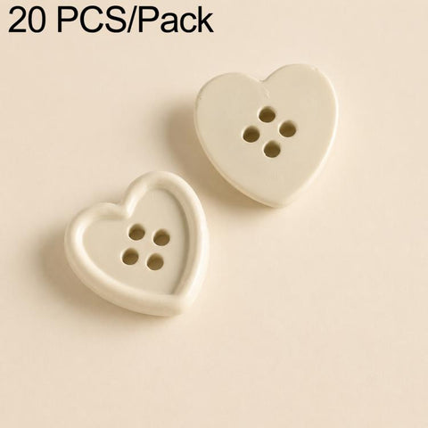 20 PCS/Set Colorful Resin Buttons for DIY Bracelets Accessories