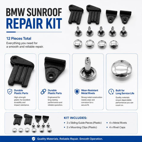 For BMW Car Sunroof Repair Kit AP368644,122866734595