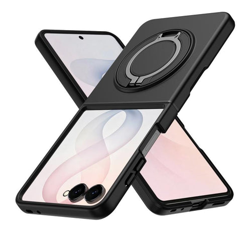 360 Degree Rotating Holder Magnetic Flip Cover Phone Case, For Galaxy Z Flip8 5G