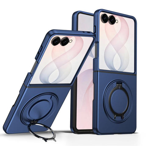 360 Degree Rotating Holder Magnetic Flip Cover Phone Case, For Galaxy Z Flip8 5G