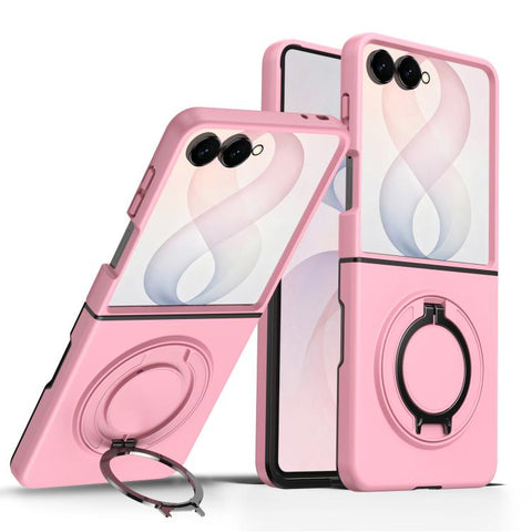 360 Degree Rotating Holder Magnetic Flip Cover Phone Case, For Galaxy Z Flip8 5G