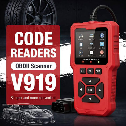 V919 Car Fault Diagnostic Scanner OBD2 Auto Code Reader