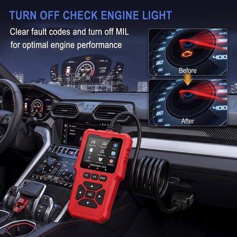 V919 Car Fault Diagnostic Scanner OBD2 Auto Code Reader