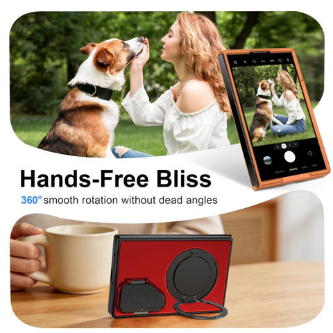 ShellGod Magnetic Rotation Holder Shockproof Protective Phone Case, For Galaxy Z Fold8 5G, For Galaxy Z Fold8 Ultra 5G / Fold 7 5G, For Galaxy Z Flip 8 5G