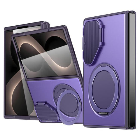 ShellGod Magnetic Rotation Holder Shockproof Protective Phone Case, For Galaxy Z Fold8 5G, For Galaxy Z Fold8 Ultra 5G / Fold 7 5G, For Galaxy Z Flip 8 5G