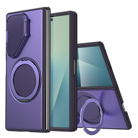 ShellGod Magnetic Rotation Holder Shockproof Protective Phone Case, For Galaxy Z Fold8 5G, For Galaxy Z Fold8 Ultra 5G / Fold 7 5G, For Galaxy Z Flip 8 5G
