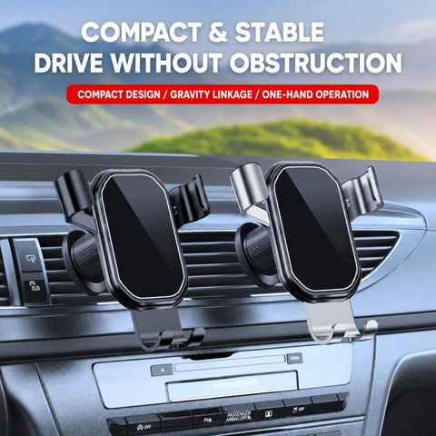 S22 Car Air Vent Dedicated Gravity Navigation Phone Mount Holder, Matte Finish, Mirror Finish