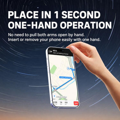 S22 Car Air Vent Dedicated Gravity Navigation Phone Mount Holder, Matte Finish, Mirror Finish