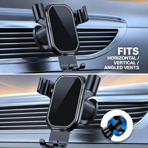 S22 Car Air Vent Dedicated Gravity Navigation Phone Mount Holder, Matte Finish, Mirror Finish