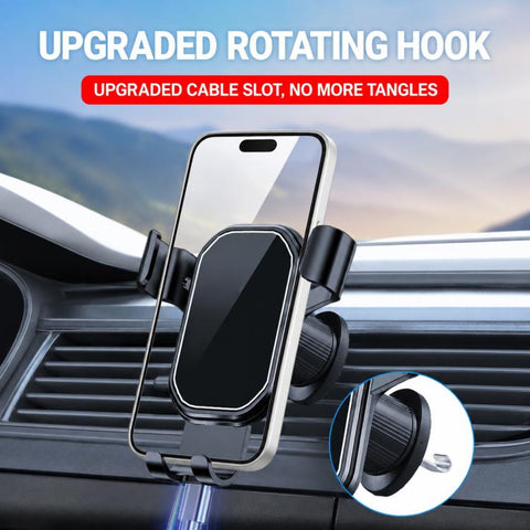 S22 Car Air Vent Dedicated Gravity Navigation Phone Mount Holder, Matte Finish, Mirror Finish