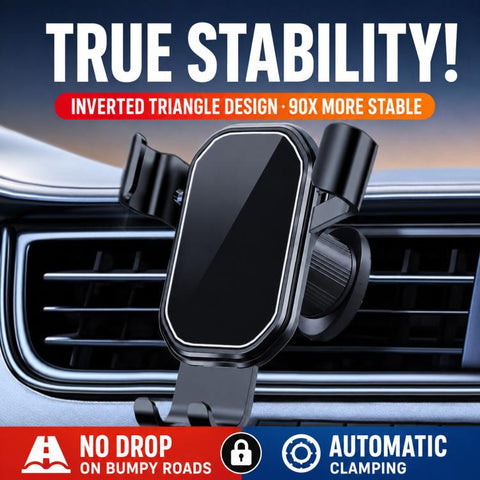 S22 Car Air Vent Dedicated Gravity Navigation Phone Mount Holder, Matte Finish, Mirror Finish