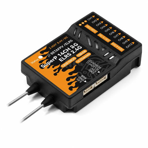 BETAFPV SuperP 14CH ELRS Diversity Receiver Long-range ELRS receiver, ELRS 2.4G, ELRS 915M