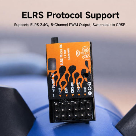 BETAFPV  ELRS 2.4G RF Modules Micro Receiver for Fixed-Wing Aircraft