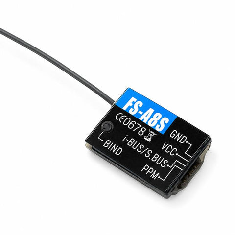 FlySky FS-A8S V2 2.4G 8CH Mini Receiver with PPM i-BUS SBUS Output