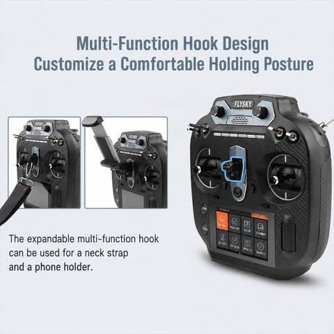 FlySky FS-ST16 2.4GHz 16CH ANT Protocol Radio Transmitter, FS-ST16 Left + SR8, FS-ST16 Right + SR8, FS-ST16 Double Return + SR8