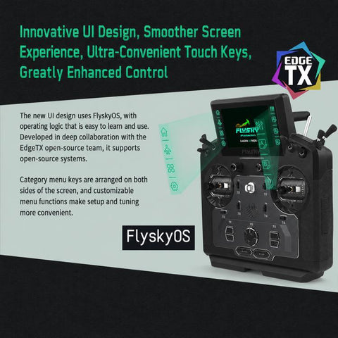 FlySky FS-ST16 2.4GHz 16CH ANT Protocol Radio Transmitter, FS-ST16