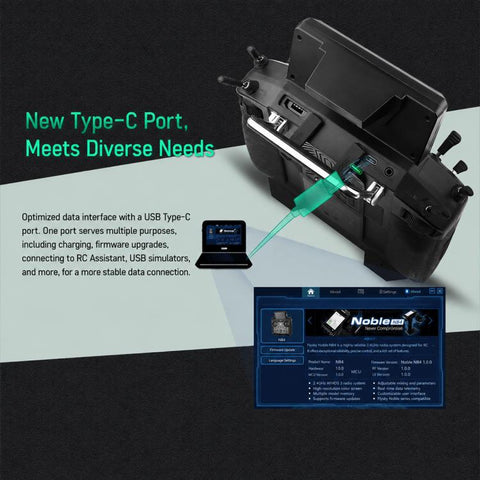 FlySky FS-ST16 2.4GHz 16CH ANT Protocol Radio Transmitter, FS-ST16