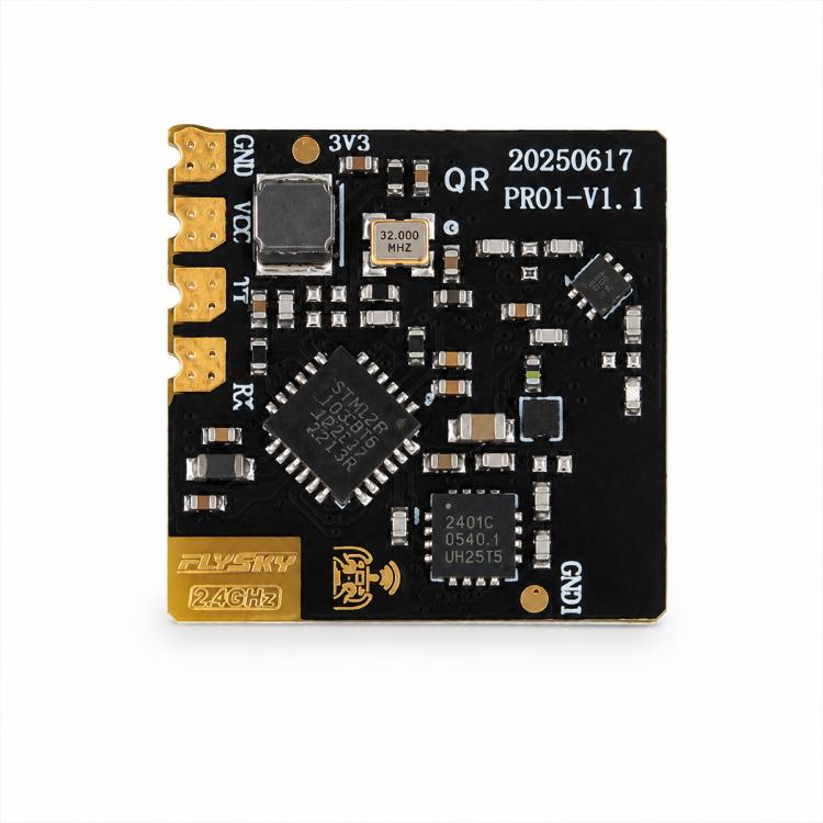 FlySky PR01 Dual Ceramic Antenna ELRS Receiver 100mW Backhaul Power Drone Receiver, PR01