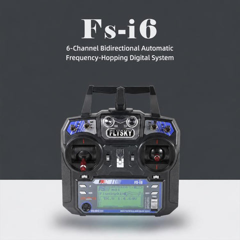 FlySky 2.4GHz 6CH Radio System Two-way RC Transmitter Controller, I6+IA6B Left Throttle, I6+IA6B Right Throttle, I6 Left No Receiver, I6 Right No Receiver, I6+IA6 Left Throttle, I6+IA6 Right Throttle