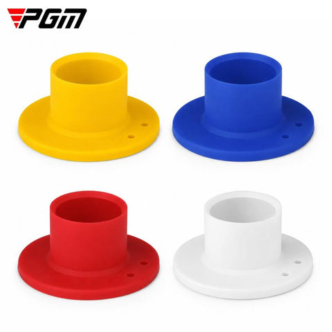 PGM QT032 Durable Rubber Park Golf Ball Tee Round-Hole Holder