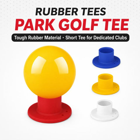 PGM QT032 Durable Rubber Park Golf Ball Tee Round-Hole Holder