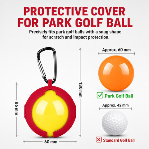 PGM QJ010 Park Golf Ball Silicone Protective Cover