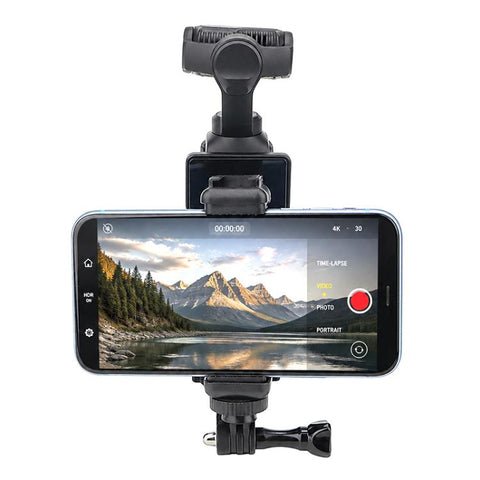 2-in-1 Quick-Release Phone Clamp Mount, For Insta360 X6