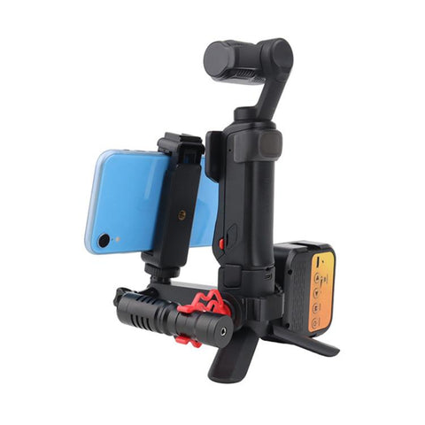 2-in-1 Quick-Release Phone Clamp Mount, For Insta360 X6