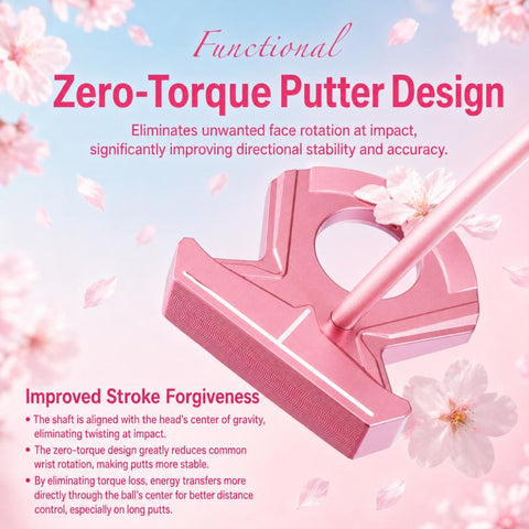 PGM TUG091 Zero-Torque Golf Putter