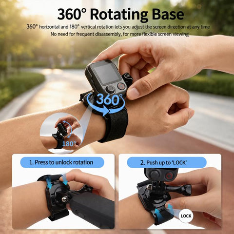 Lazy Neck Bracket POV View Mount, For DJI Osmo Pocket 4P